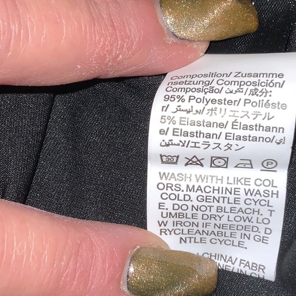 Asymétrique glittering Top - Picture 7 of 8